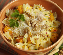 Pasta with Winter Squash & Walnuts