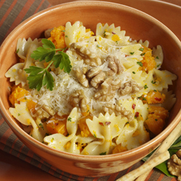 Pasta with Winter Squash & Walnuts