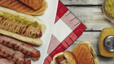 Pastrami Wrapped Sausages
