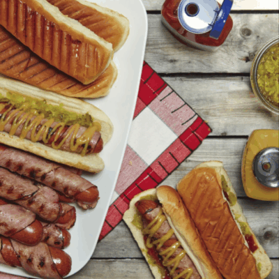 Pastrami Wrapped Sausages