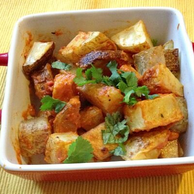Patatas Brava With Roasted Tomato Aioli