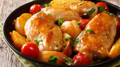 peach chicken