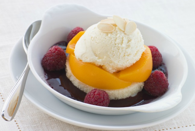 peach melba