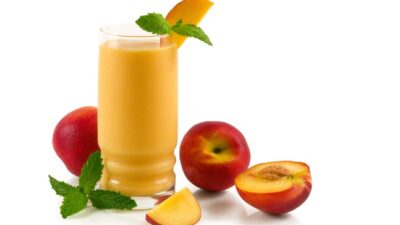 peaches and cream smoothies