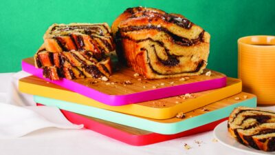 Peanut Butter and Dark Chocolate Babka wide