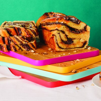Peanut Butter and Dark Chocolate Babka wide