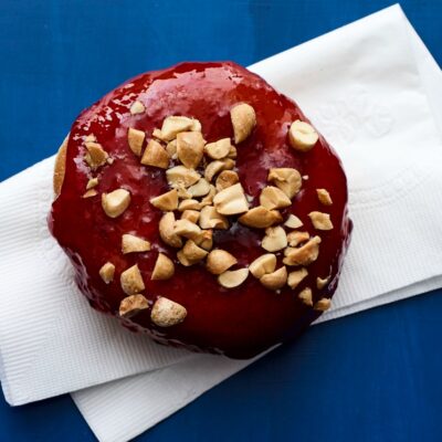 Peanut Butter and Jelly Filled Doughnuts