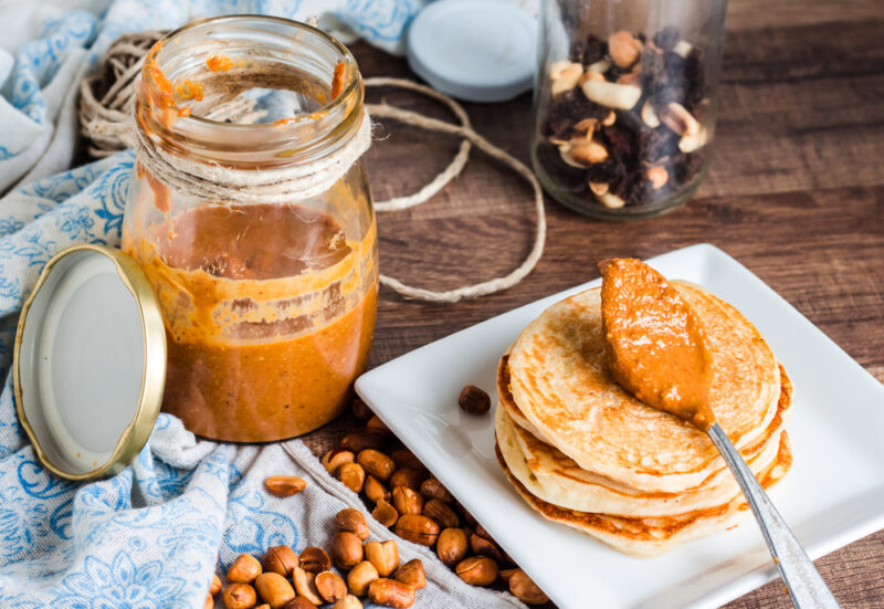peanut butter pancakes