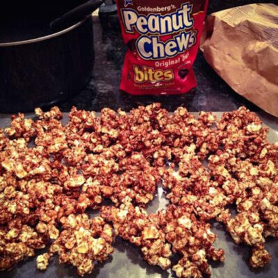 Peanut Chew Popcorn