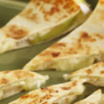 Pear and Brie Quesadilla with Fresh Pear Chutney
