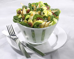Pear, Raisin and Gorgonzola Salad