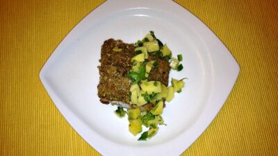 pecan crusted mahi mahi