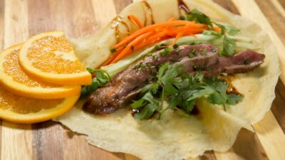 Peking Duck Pancakes