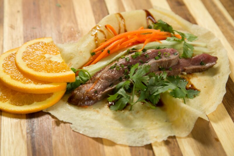 Peking Duck Pancakes