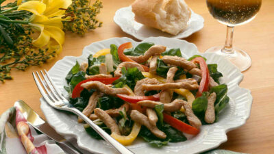 Pepper and Turkey Stir Fry