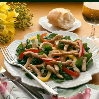 Pepper and Turkey Stir Fry