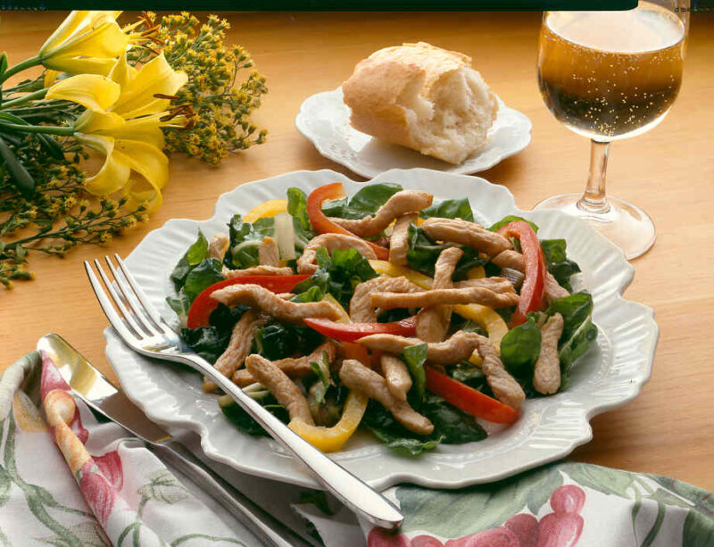 Pepper and Turkey Stir Fry