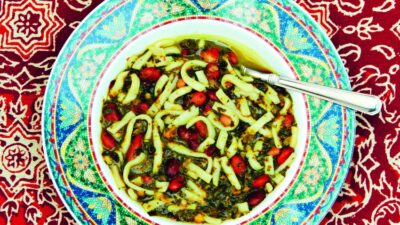 Persian Bean & Noodle Soup