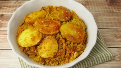 PERSIAN QUINOA WITH TADIG