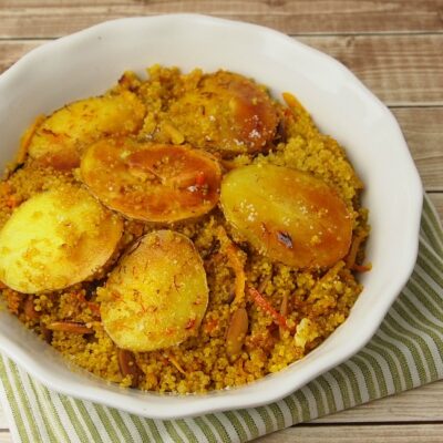 PERSIAN QUINOA WITH TADIG