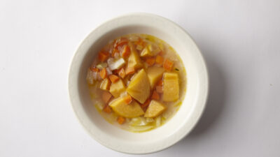 Persimmon soup