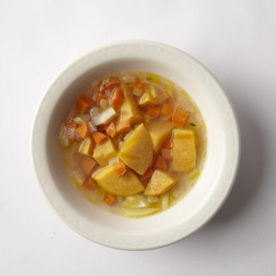 Persimmon soup
