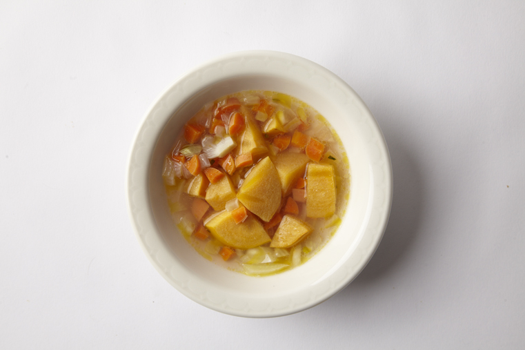 Persimmon soup