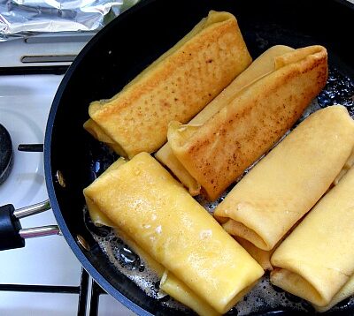 pesach blintzes