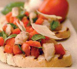 Pickled Herring Bruschetta