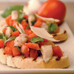 Pickled Herring Bruschetta