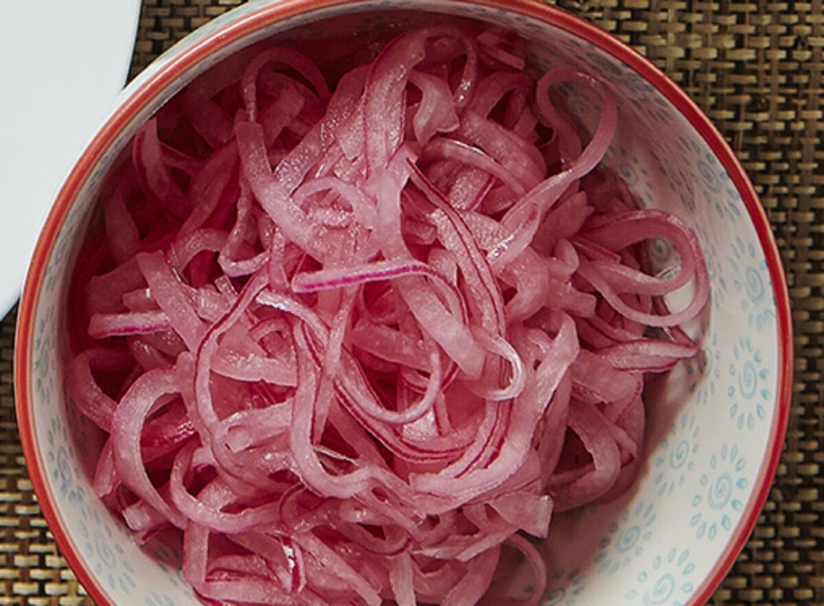 PICKLED RED ONIONS