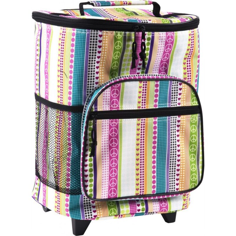 rolling picnic basket