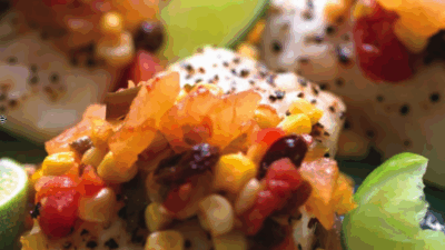 Fish with Pineapple Chutney
