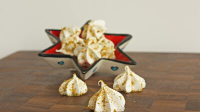 Pistachio Meringues