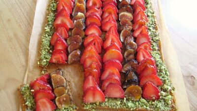 pistachio tart