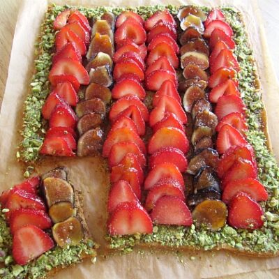 pistachio tart