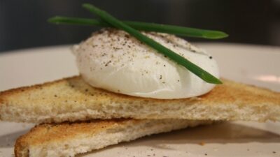 poached eggs