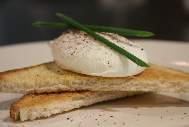 poached eggs