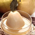 Poached Pears with Bay Leaf
