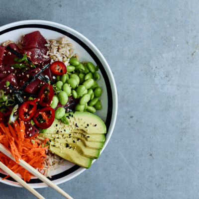 tuna poke bowl