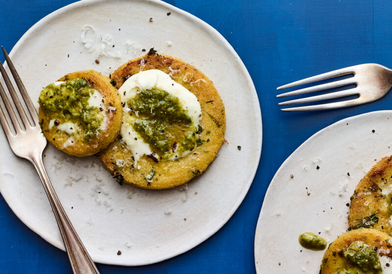 POLENTA LATKES