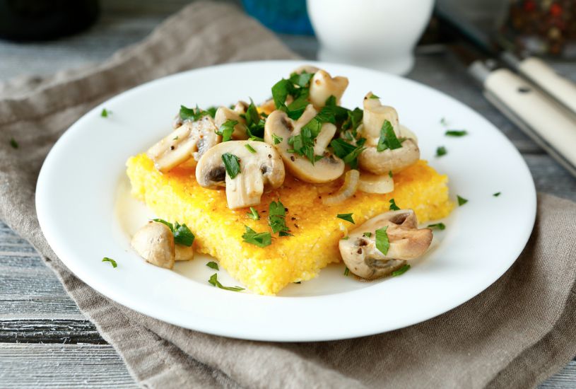 Polenta with Mushrooms
