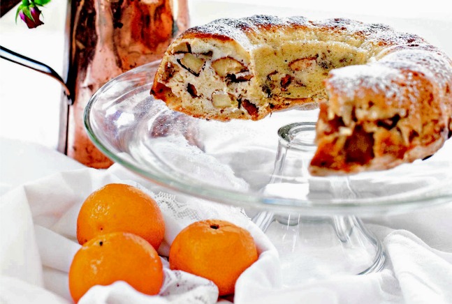 polish apple cake