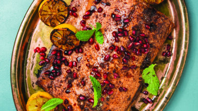 Pom sumac salmon