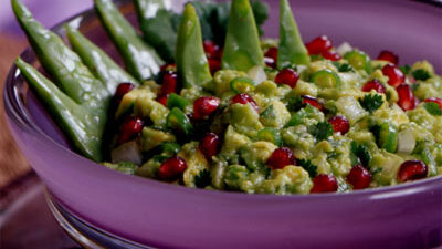 Pomegranate Guacamole