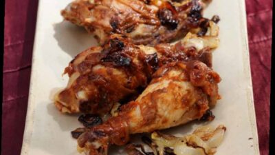 pomegranate molasses chicken