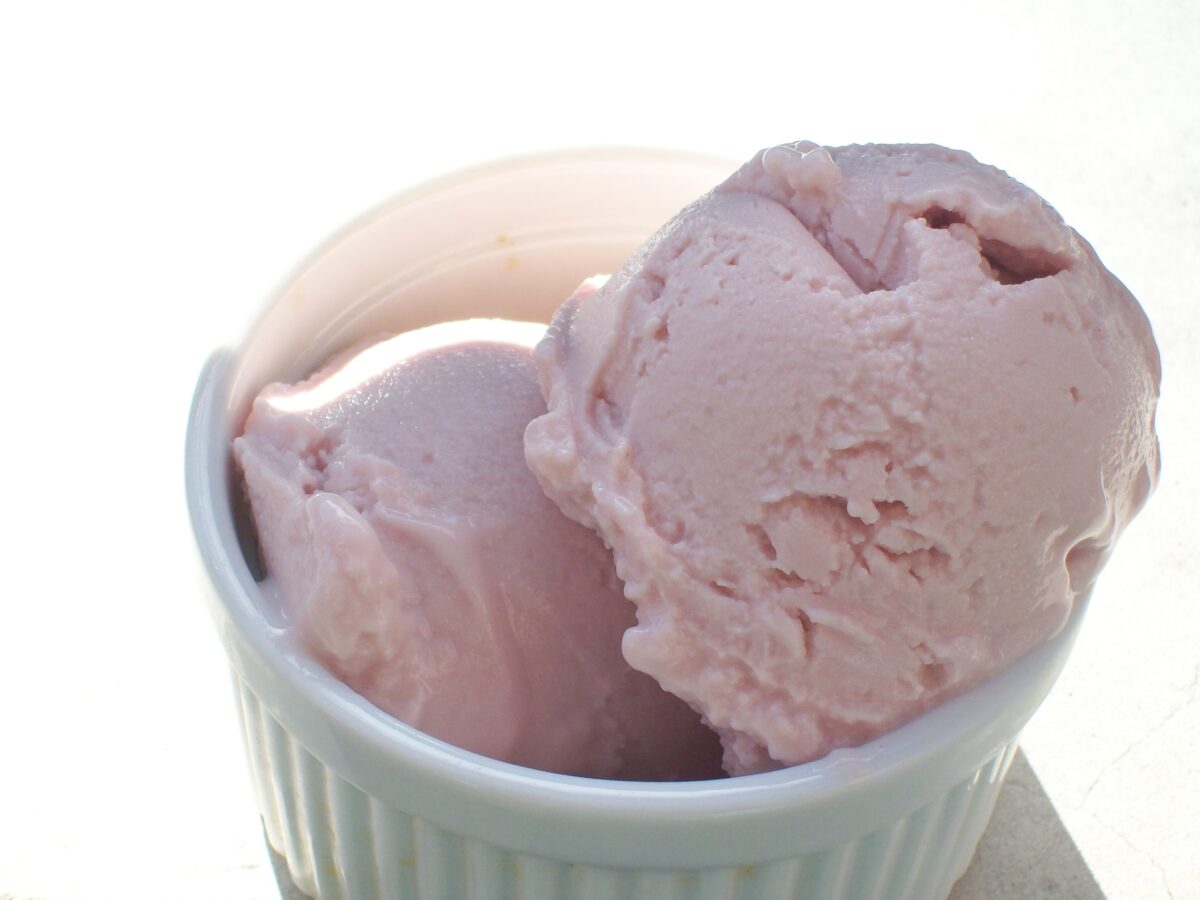 Pomegranate Tart Frozen Yogurt