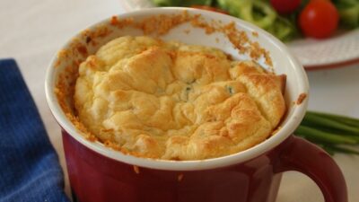 potato and cheese souffle