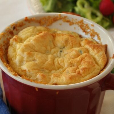 potato and cheese souffle