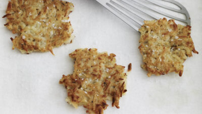 Potato and Parsnip Latkes
